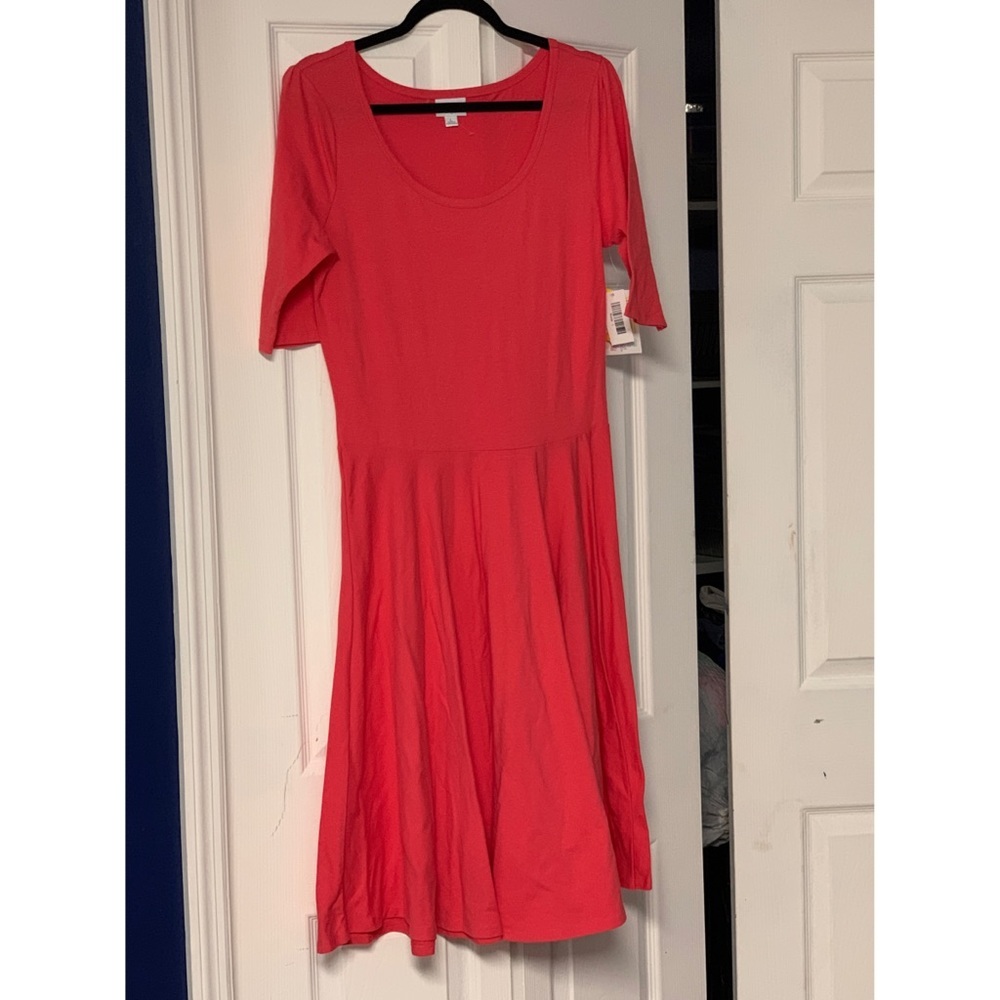 LulaRoe “Nicole” Dress, Size L